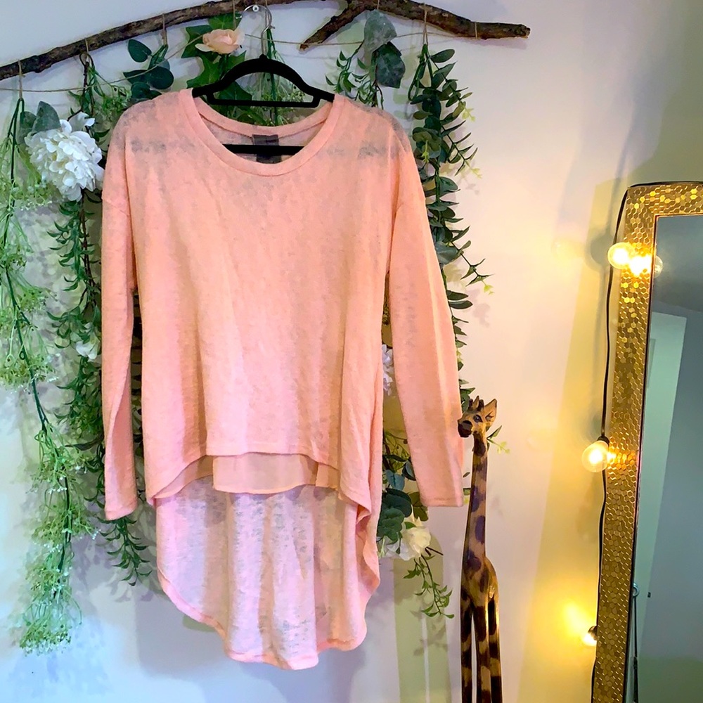 Pink Knit Top